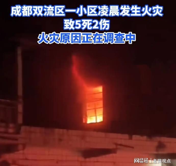 开云体育下载-5死2伤！成都一小区深夜突发大火，死者身份流出，知情者含泪发声